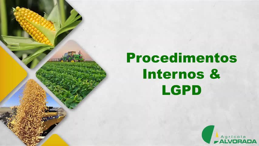 Treinamento: Procedimentos Internos LGPD