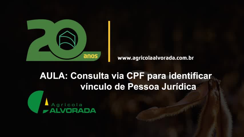 Treinamento: Crdito e Cobrana - Mdulo Consulta via CPF para identificar vnculo de Pessoa Jurdica