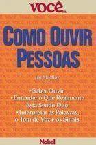 Livro: Como Ouvir Pessoas